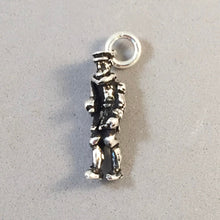Load image into Gallery viewer, BEEFEATER GUARD .925 Sterling Silver 3-D Charm Pendant UK Royal Palace Yeoman Warders England Souvenir TB32