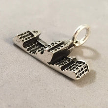Load image into Gallery viewer, BANFF SPRINGS HOTEL .925 Sterling Silver Charm Pendant National Park Canada Hotel Travel TC19