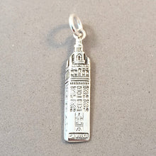 Load image into Gallery viewer, GIRALDA BELL TOWER .925 Sterling Silver Charm Pendant Sevilla Spain Europe Landmark Travel Souvenir TP24