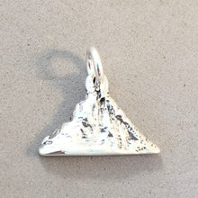Load image into Gallery viewer, TWO MEDICINE .925 Sterling Silver Charm Pendant Glacier National Park Montana Mountain Peak Travel Souvenir PM01