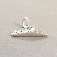 Load image into Gallery viewer, MOUNT RAINIER .925 Sterling Silver Charm Pendant Washington National Park Elk Mt. Rainier PM05