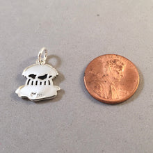 Load image into Gallery viewer, MANGROVE TREE .925 Sterling Silver Charm Pendant Florida Everglades National Park India Vietnam Panama GA42