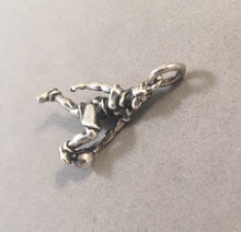 Load image into Gallery viewer, Sale! BOWLER .925 Sterling Silver 3-D Charm Pendant Sports Figural Bowling SL31H