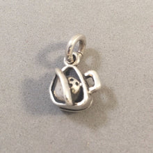 Load image into Gallery viewer, BOWLING BAG .925 Sterling Silver Small 3-D Charm Pendant Sports SH03