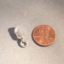 Load image into Gallery viewer, HOT SPRINGS Clawfoot Tub Tiny .925 Sterling Silver Charm Pendant Arkansas Souvenir PM61