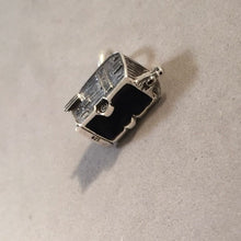 Load image into Gallery viewer, SHASTA TRAILER .925 Sterling Silver Charm Pendant .Vintage Style 40's 50's 60's RV Travel Camper Camping Caravan VH19