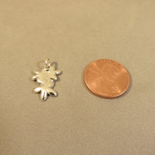 Load image into Gallery viewer, FORGET ME NOT .925 Sterling Silver Charm Pendant Flower Garden GA29