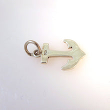 Load image into Gallery viewer, ANCHOR Shiny .925 Sterling Silver 3-D Charm Pendant Sailing Boating Boat Ocean BV01