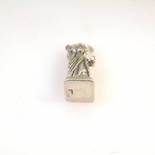 Load image into Gallery viewer, STATUE of LIBERTY .925 Sterling Silver 3-D Charm Pendant Landmark New York Manhattan Travel pm36