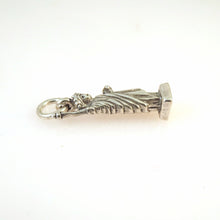 Load image into Gallery viewer, STATUE of LIBERTY .925 Sterling Silver 3-D Charm Pendant Landmark New York Manhattan Travel pm36