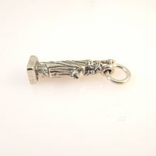 Load image into Gallery viewer, STATUE of LIBERTY .925 Sterling Silver 3-D Charm Pendant Landmark New York Manhattan Travel pm36