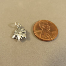 Load image into Gallery viewer, MAGNOLIA FLOWER .925 Sterling Silver 3-D Charm Pendant Tree Blossom Waterlily Mississippi ga56