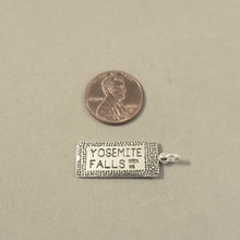 Load image into Gallery viewer, YOSEMITE FALLS .925 Sterling Silver Charm Pendant National Park California Waterfall  pm21