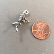 Load image into Gallery viewer, Sale! MAJORETTE ANGEL .925 Sterling Silver 3-D Charm Pendant SL81B
