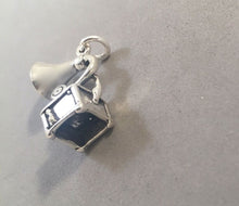 Load image into Gallery viewer, Sale! GRAMOPHONE .925 Sterling Silver Charm Pendant SL76D