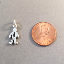 Load image into Gallery viewer, PETROGLYPH MAN .925 Sterling Silver Small Charm Pendant National Monument MF05