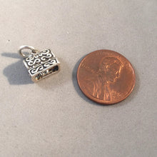 Load image into Gallery viewer, TREASURE CHEST .925 Sterling Silver Small 3-D Charm Pendant BE02