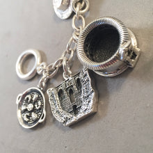 Load image into Gallery viewer, ANDALUSIA MEMORIES .925 Sterling Silver Travel Souvenir Charm Bracelet Seville, Granada, Cordoba, Ronda and More!