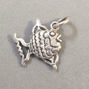 Sale! ANGEL FISH .925 Sterling Silver Charm Pendant SL77A