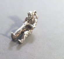 Load image into Gallery viewer, Sale! GOLFER Putting .925 Sterling Silver 3-D Charm Pendant SL78G