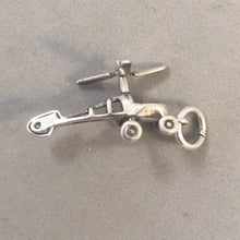 Load image into Gallery viewer, Sale! HELICOPTER .925 Sterling Silver 3-D Charm Pendant SL02F