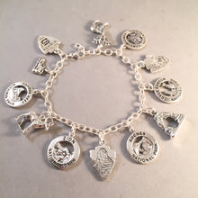 Load image into Gallery viewer, MIGHTY 5 UTAH .925 Sterling Silver Travel Souvenir Charm Bracelet Zion, Bryce, Capitol Reef, Canyonlands, Arches BRM5
