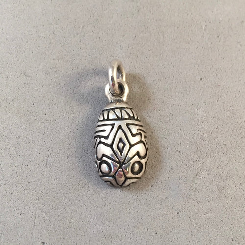 Sale! EASTER EGG .925 Sterling Silver Charm Pendant Holiday SL20M