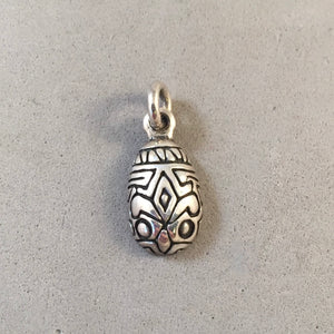 Sale! EASTER EGG .925 Sterling Silver Charm Pendant Holiday SL20M