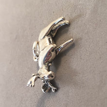 Load image into Gallery viewer, Sale! MOOSE Large .925 Sterling Silver Charm Pendant Male Bull Moose SL04Q