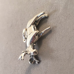 Sale! MOOSE Large .925 Sterling Silver Charm Pendant Male Bull Moose SL04Q