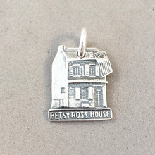 Load image into Gallery viewer, BETSY ROSS HOUSE .925 Sterling silver Charm Pendant Philadelphia TU56