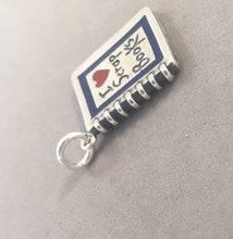 Load image into Gallery viewer, Sale! I LOVE SCRAP BOOKS .925 Sterling Silver Charm Pendant Scarpbooking SL73Q