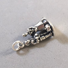 Load image into Gallery viewer, PILGRIMS .925 Sterling Silver 3-D Charm Pendant Thanksgiving Family Pumpkin GT11