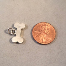 Load image into Gallery viewer, Sale! DOG BONE Engravable .925 Sterling Silver Charm Pendant Shape Outline SL27B