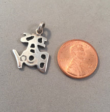 Load image into Gallery viewer, Sale! ITS A BOY .925 Sterling Silver 3-D Charm Pendant Newborn Infant Child Shower BT10