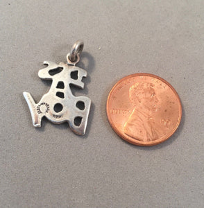 Sale! ITS A BOY .925 Sterling Silver 3-D Charm Pendant Newborn Infant Child Shower BT10