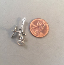 Load image into Gallery viewer, Sale! HELICOPTER .925 Sterling Silver 3-D Charm Pendant SL02F