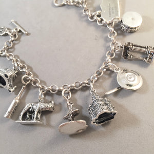 ALL THINGS FRANCE .925 Sterling Silver Travel Souvenir Charm Bracelet –  Haylee's Silver