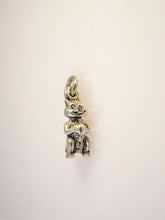 Load image into Gallery viewer, CHIPMUNK WITH NUT .925 Sterling Silver 3-D Charm Pendant Animal AZ09