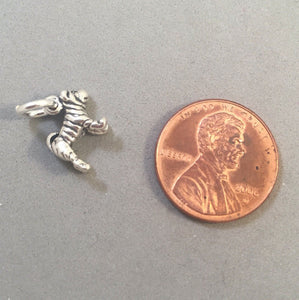 Sale! SHAR-PEI .925 Sterling Silver 3-D Charm Pendant SL12A