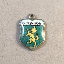 Load image into Gallery viewer, O'CONNOR Vintage Travel Shield Enamel Charm Pendant Europe UK Ireland VS-57