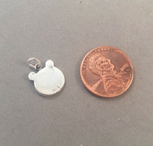 Load image into Gallery viewer, Sale! PANDA FACE .925 Sterling Silver 3-D Charm Pendant SL04C