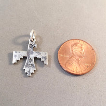 Load image into Gallery viewer, THUNDERBIRD .925 Sterling Silver Charm Pendant Arizona Eagle DS14