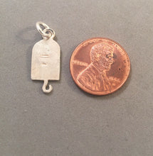 Load image into Gallery viewer, CAT &amp; MOON Kevin-N-Anna Studios Epoxy .950 Sterling Silver Charm Pendant Handmade KA15