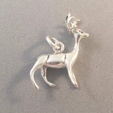 Load image into Gallery viewer, DEER/BUCK .925 Sterling Silver 3-D Charm Pendant FF04