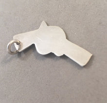 Load image into Gallery viewer, Sale! PISTOL .925 Sterling Silver 3-D Charm Pendant Old West Gun SL03H