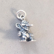 Load image into Gallery viewer, FLØYEN TROLL .925 Sterling Silver Charm Pendant Bergen Lillehammer Norway Nordic Souvenir TN24