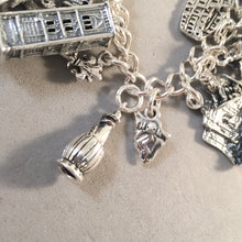 Load image into Gallery viewer, ITALY GRAND TOUR .925 Sterling Silver Travel Souvenir Charm Bracelet Rome Florence Venice and More!