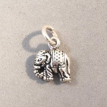 Load image into Gallery viewer, Sale! CIRCUS ELEPHANT .925 Sterling Silver Charm Pendant SL57M