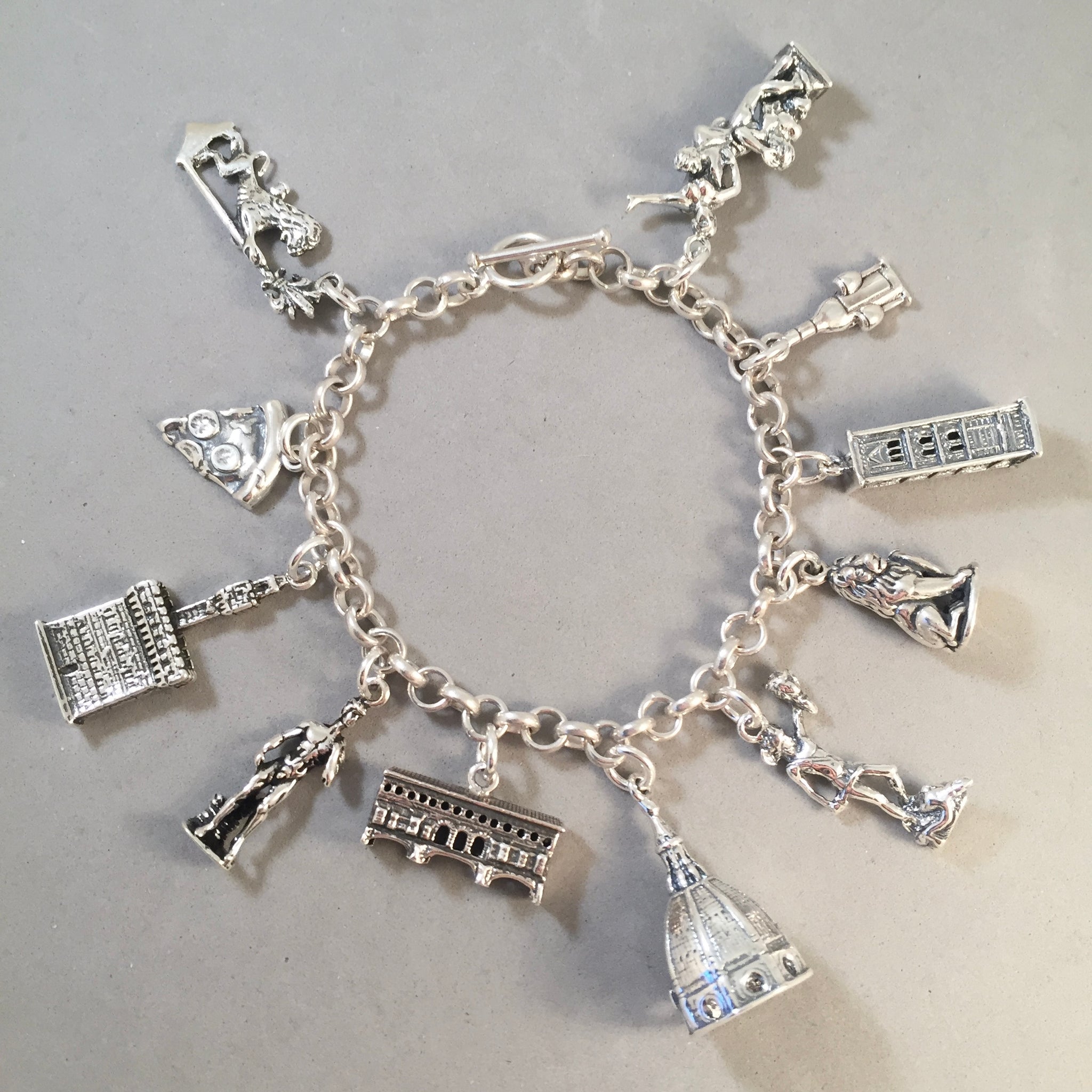 1950s Charm Bracelet | Chairish